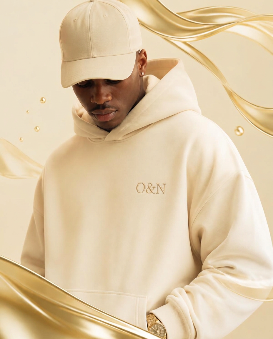 Signature Cream Hoodie