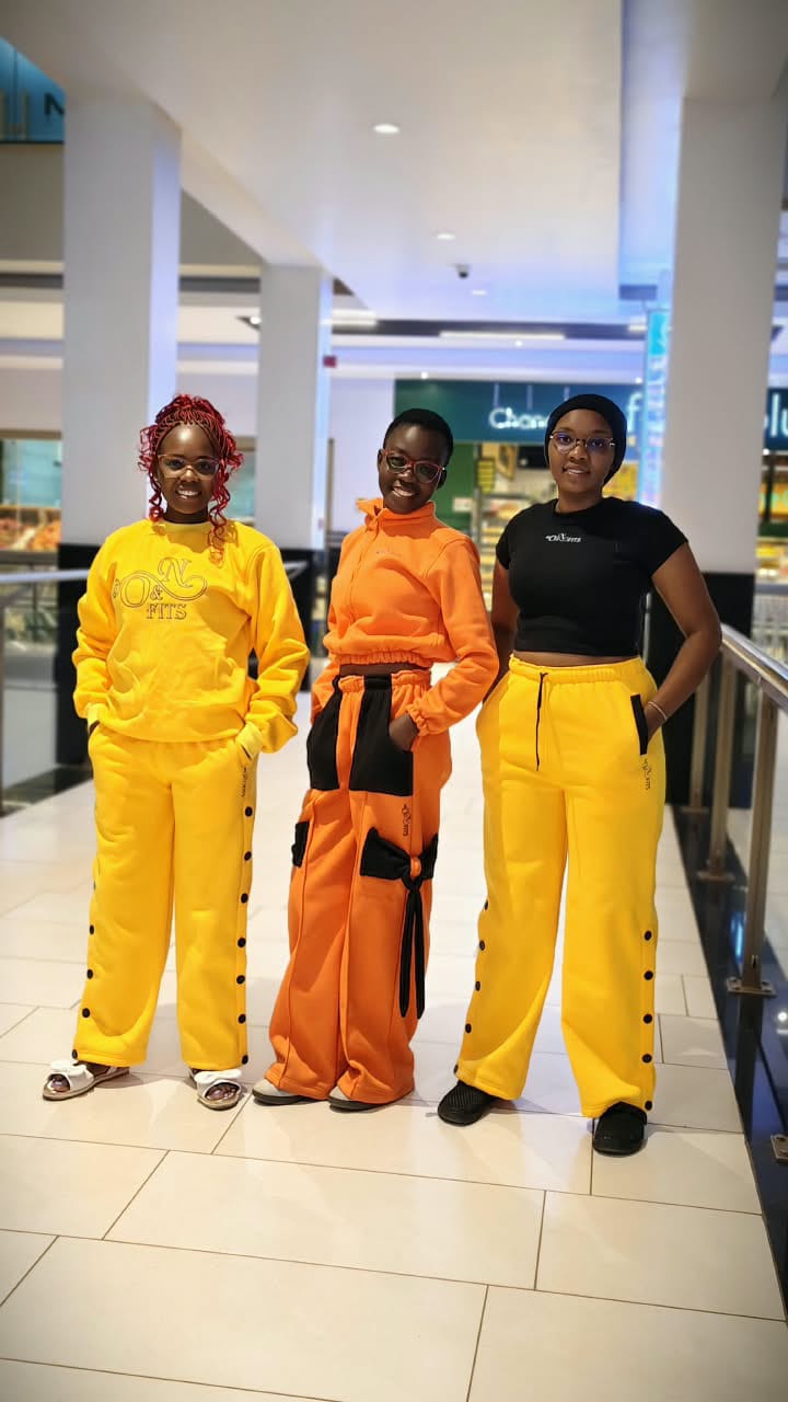 O&N FITS models smiling in the mall campaign